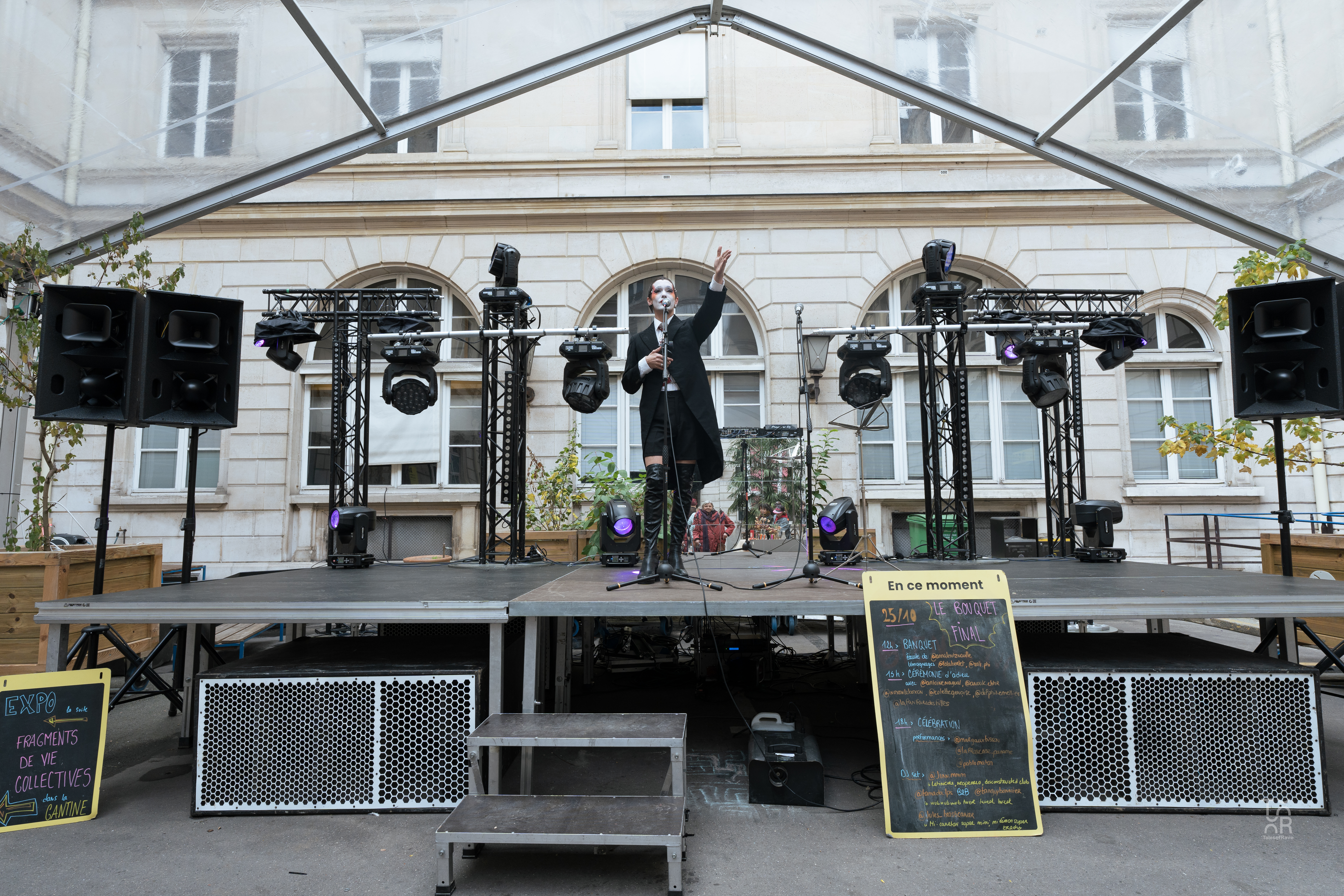 Régie technique événementielle NoName.Prestation